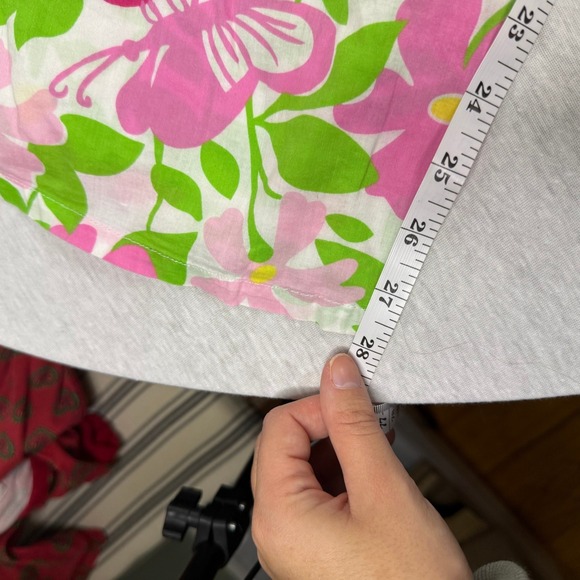 Lilly Pulitzer Women's swim cover up Pants Size L Floral‎ Print beach - Picture 4 of 5